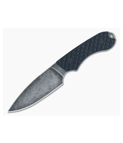 Bradford Knives Guardian4 PHT Flat Grind Black/Blue G10 Nimbus 3V - BK-4FH-013N-3V 1