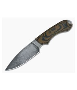 Bradford Knives Guardian4 PHT Flat Grind 3D Camo Micarta Nimbus 3V - BK-4FH-109N-3V 1