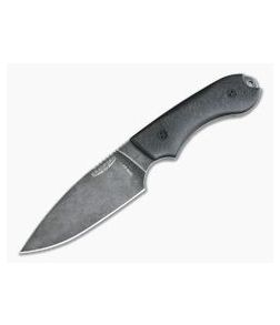 Bradford Knives Guardian4 Full Flat Grind 3D Carbon Fiber Nimbus 3V Fixed Blade Knife - BK-4FH-114N-3V 1