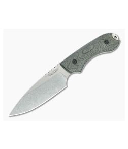 Bradford Guardian4 Sabre Grind Magnacut 3D Black Micarta - BK-4S-101-MC 1