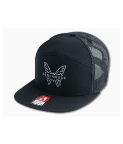 Benchmade Favorite 7-Panel Adjustable Black Mesh Back Hat 50066 - BM-50066 1