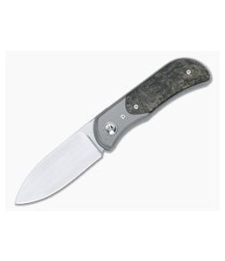 Trevor Burger Custom EXK Spearpoint Recessed Copper Dark Matter Fatcarbon with Titanium Bolster - CU-5020 1