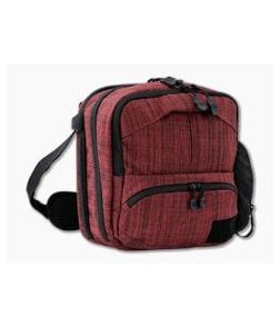 Vertx Essential Sling 2.0 EDC CCW Sling Bag Heather Red | It's Black VTX5031 HRD/IBK - VTX-5031-HRD-IBK 1