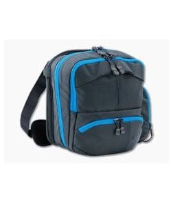 Vertx Essential Sling 2.0 EDC CCW Sling Bag Smoke Grey | All The Blue VTX5031 SMG/ATB - VTX-5031-SMG-ATB 1