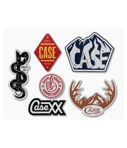 Case Knives Vinyl Stickers Various Designs (6 Pack) - CA-50310 1