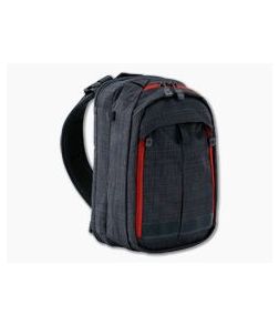 Vertx Transit Sling 2.0 EDC CCW Sling Bag Heather Black | Mars Red VTX5041 HBK/MRD - VTX-5041-HBK-MRD 1