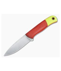 Cypress Creek Knives Bushcrafter TT Tangerine Burlap Micarta "Firefly" and MagnaCut - CU-5116 1