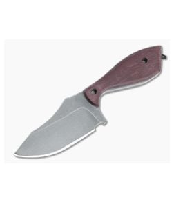 Otha Custom Klax Drop Point Red Richlite - CU-5121 1