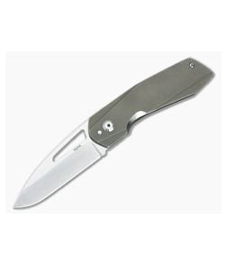 Seamus Knives Custom Second Act Titanium & Stellite 6K Blade - CU-5171 1