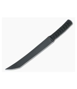 Alan Folts Custom Large Tanto Black Rayskin - CU-5217 1