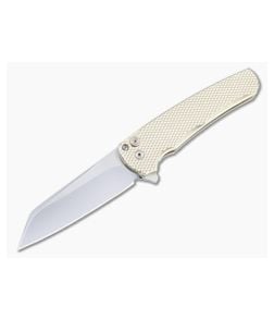 Protech Malibu Flipper Custom LTD Irie Hand Ground Polished 20CV Textured Bronze Aluminum Folder 5218 - PT-5218 1