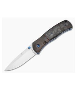 John W. Smith Custom 3.5" EDU Red Dark Matter and Space Coral Carbon Fiber - CU-5278 1