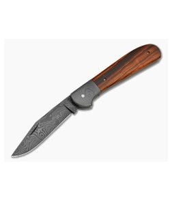 Chuck Hawes Custom Copperhead Ironwood Damascus - CU-5284 1