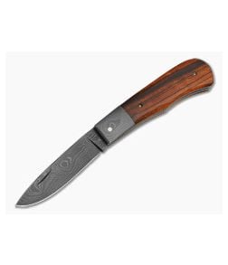 Chuck Hawes Custom Small Remington Trapper Ironwood Damascus - CU-5285 1