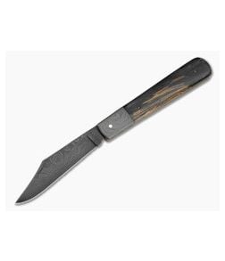 Chuck Hawes Custom Big Daddy Barlow Spalted Maple Damascus - CU-5296 1