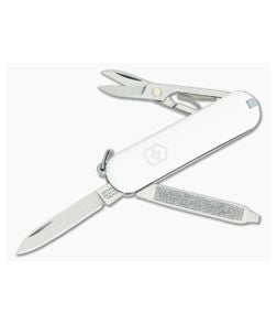 Victorinox Classic SD Falling Snow White Swiss Army Knife 0.6223.7-X7 - VN-0.6223.7G 1