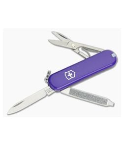 Victorinox Classic SD Purple Swiss Army Knife 0.6223.70R-X1 - VN-0.6223.70R-X1 1