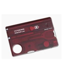 Victorinox SwissCard Lite Ruby Red 0.7300.T-X2 - VN-0.7300.T-X2 1