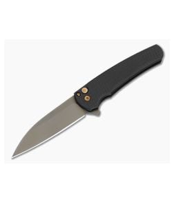 Protech Malibu Black Dragon Scale Handle Smoky Grey Wharncliffe - PT-5336-LTD-SGRGH 1