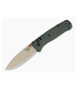 Benchmade Mini Bugout Tan Elmax Taiga Green Grivory - BM-533TN-2601 1