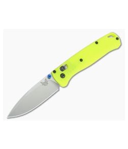 Benchmade 535 Bugout Stonewash S30V Grooved Day Glow G10 Putman Scales - BM-535-PBS-004 1