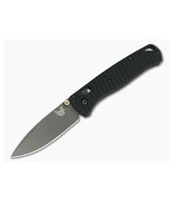 Benchmade Bugout Gray Cerakote S30V Grooved Black Micarta Putman Scales 535GRY - BM-535GRY-PBS-008 1