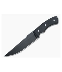 Kabar IFB Trailing Point Black Stainless Steel Black G10 Fixed Blade 5351 - KA-5351 1