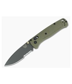 Benchmade Bugout Gray Cerakote Serrated S30V Ranger Green Folder 535SGRY-1 - BM-535SGRY-1 1