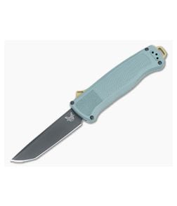 Benchmade 5370BK-07 Shootout Seasonal Sage Green DLC Tanto Automatic - BM-5370BK-07 1