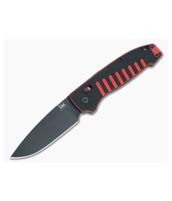 Hogue HK Ballista XL Red/Black G10 Automatic Folder Drop Point Blade 54559 - HO-54559 1