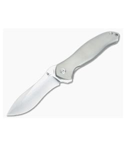 Kizer Cucchiara Bad Dog Titanium Framelock Flipper 5463A1 - KC-5463A1 1