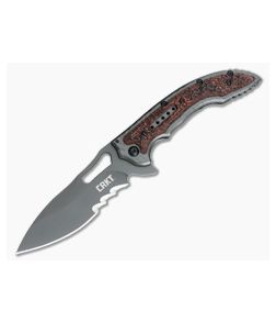 CRKT Ikoma Fossil Flipper Black Combo Edge 5471K - CRKT-5471K 1