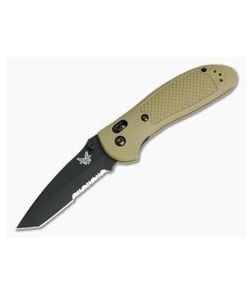 Benchmade 553SBKSN-S30V Griptilian Sand Tan Tanto Point Black Serrated - BM-553SBKSN-S30V 1