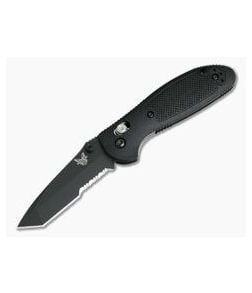 Benchmade 557SBK-S30V Mini Griptilian Tanto Point Black Serrated - BM-557SBK-S30V 1