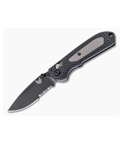 Benchmade 565SBK Mini Freek AXIS Folder Black Serrated S30V - BM-565SBK 1