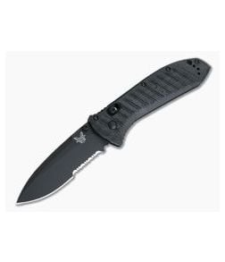 Benchmade Manual Presidio II Black CF-Elite Black Serrated S30V AXIS Lock Folder 570SBK-1 - BM-570SBK-1 1