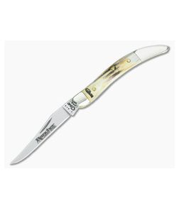 Case Tiny Toothpick Rancher Burnt Stag CV - CA-58148 1