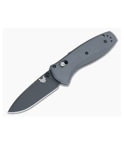 Benchmade 585BK-2 Mini Barrage Gray G10 Black Plain CPM-S30V - BM-585BK-2 1