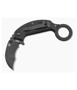 Fox Knives 590 Derespina Folding Karambit Black G10 - FK-590 1