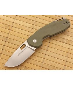 Viper Knives Odino Green G10 Vox Design Stonewashed Blade - VK-V5918GG 1