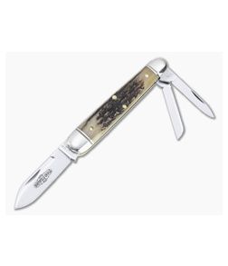 Northfield UN-X-LD #59 Shaffer Farm Whittler Slip Joint Sambar Stag Folder 592322 - GEC-592322-SS-01 1