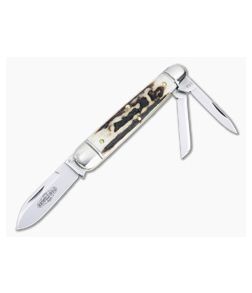 Northfield UN-X-LD #59 Shaffer Farm Whittler Slip Joint Sambar Stag Folder 592322 - GEC-592322-SS-03 1