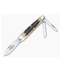 Northfield UN-X-LD #59 Shaffer Farm Whittler Slip Joint Sambar Stag Folder 592322 - GEC-592322-SS-05 1