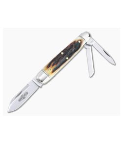 Northfield UN-X-LD #59 Shaffer Farm Whittler Slip Joint Sambar Stag Folder 592322 - GEC-592322-SS-07 1