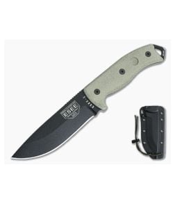 ESEE 5P Black with Black Kydex Sheath - ESEE-5P-E 1