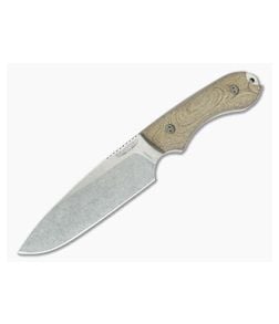 Bradford Guardian5 Sabre Grind CPM-3V 3D Natural Micarta - BK-5S-104-3V 1