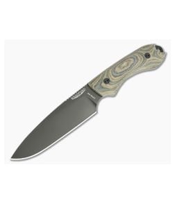 Bradford Guardian5 Sabre Ground DLC 3V 3D Camo Canvas Micarta Fixed Blade - BK-5S-109B-3V 1