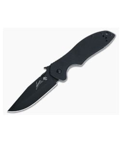 Kershaw Emerson CQC-6K Black Clip Point Frame Lock 6034BLK - KS-6034BLK 1