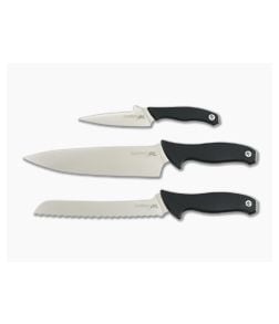 Kershaw Emerson 3 Piece Cook's Set of Kitchen Knives - KS-6100X 1