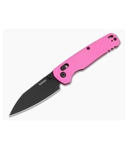 Kershaw Bel Air Pink Aluminum Reverse Tanto MagnaCut Black PVD Folding Knife (3.10" Blade) 6105PINK - KS-6105PINK 1